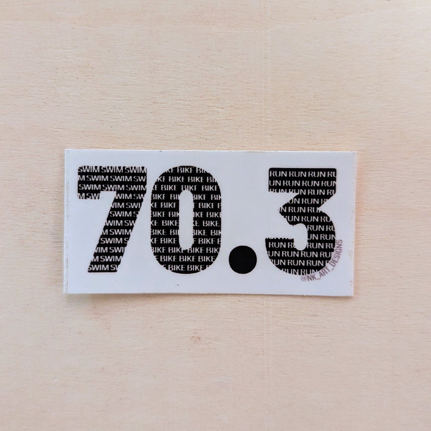 70.3 Sticker