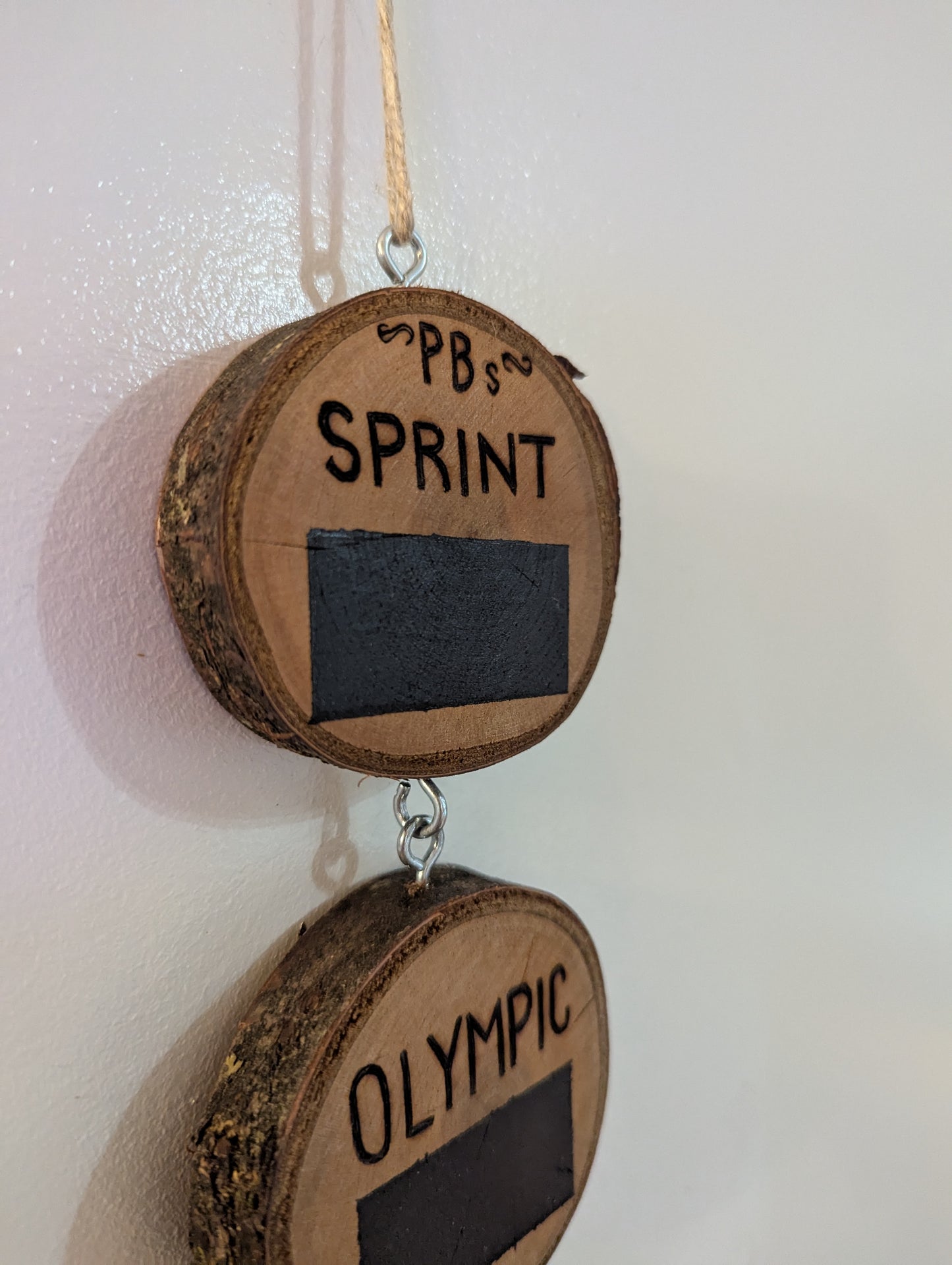 Triathlon PB Tree - Wavy Line