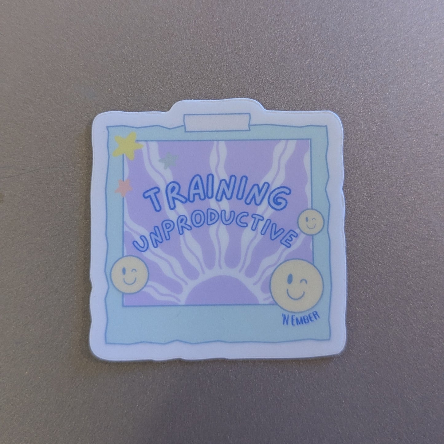 Training Unproductive Sticker