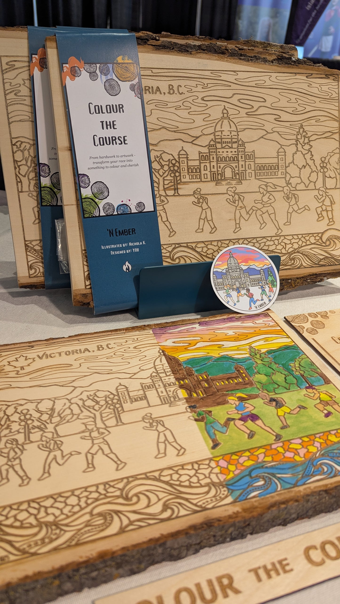 Colour the Course Victoria Sticker