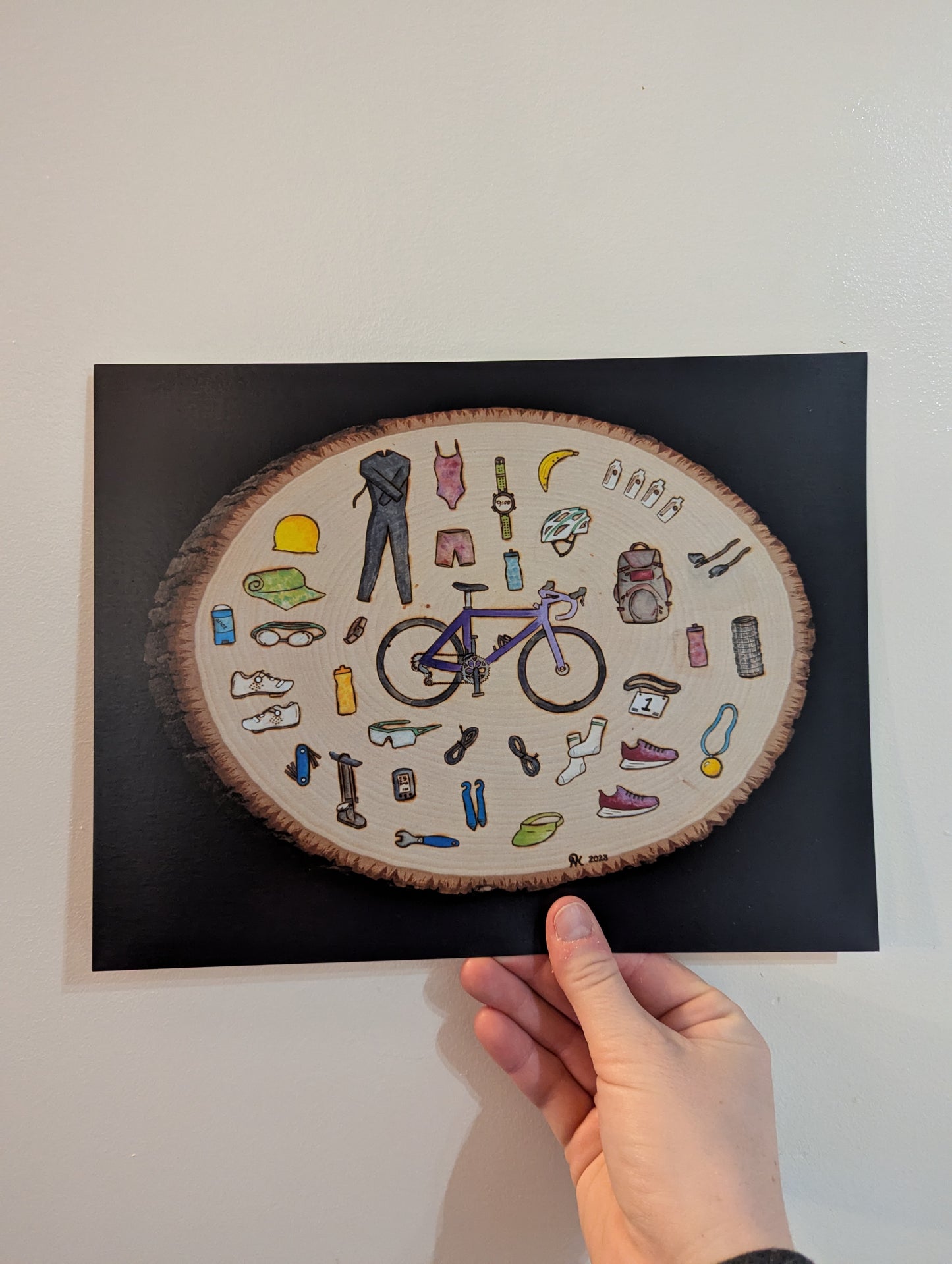 Triathlon Essentials Packing List - Oval