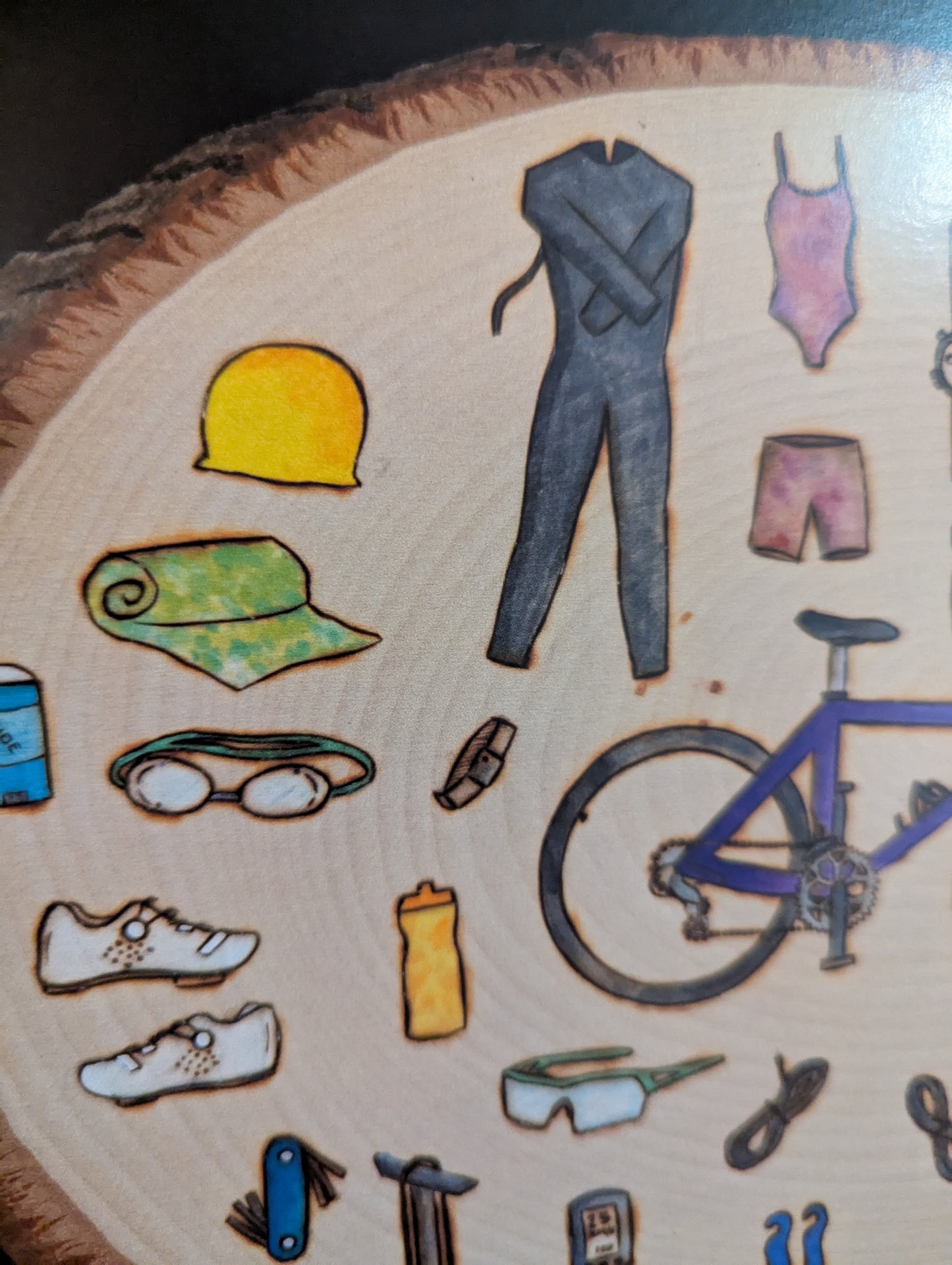 Triathlon Essentials Packing List - Oval