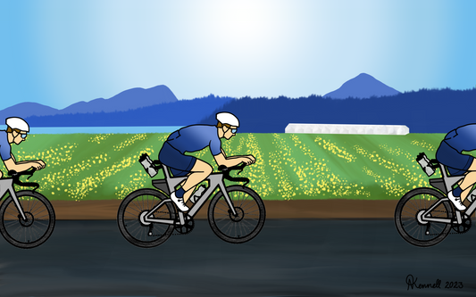 Saanichton Sunday Cycle Print
