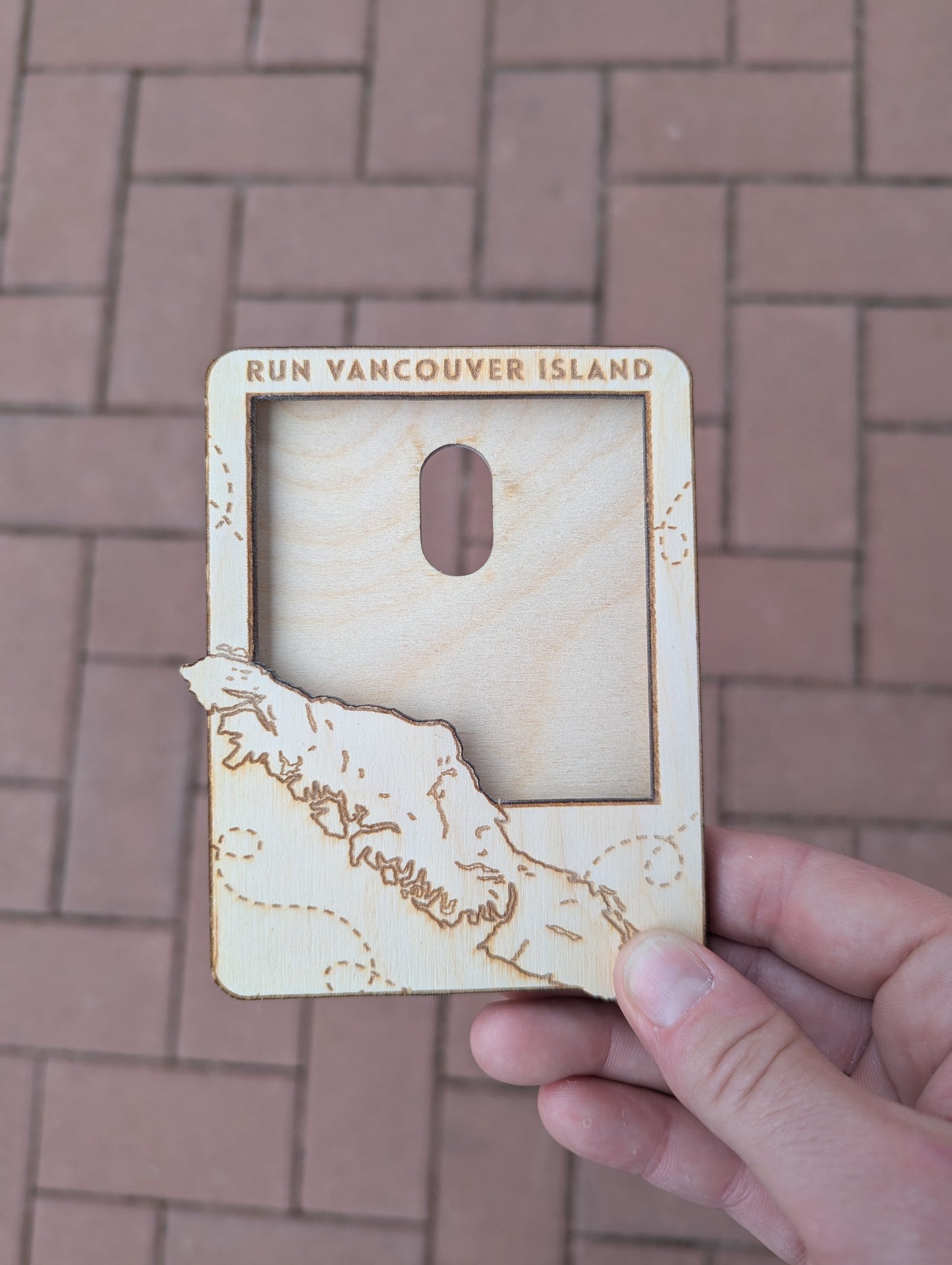 Run Vancouver Island Photo Frame