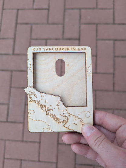 Run Vancouver Island Photo Frame
