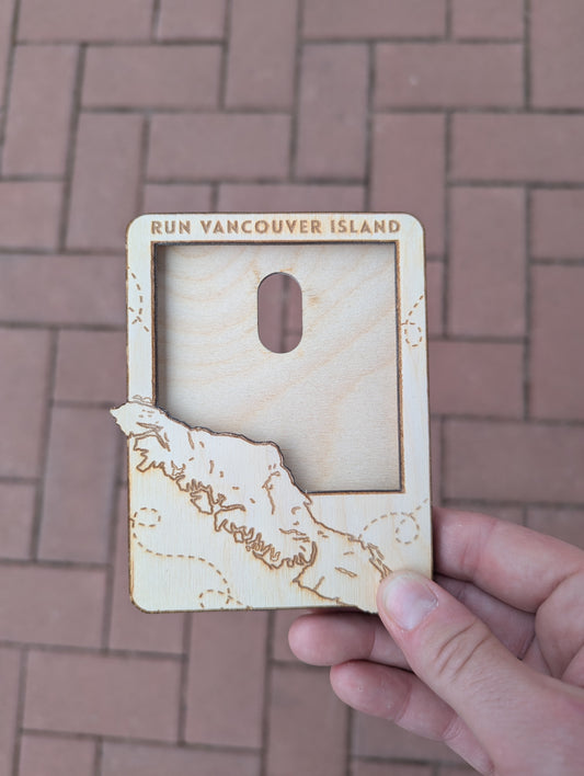 Run Vancouver Island Photo Frame